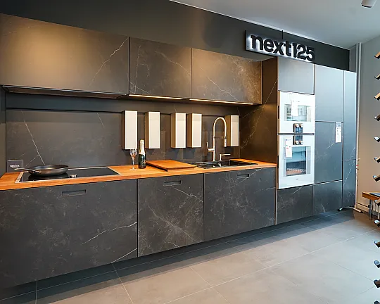 Design Küchenzeile NX 960 - NX 960 Front Ceramic Marmor nero  Nachbildung