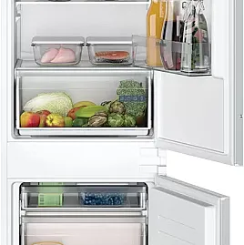 iQ100 Einbau-Kühl-Gefrier-Kombination mit Gefrierbereich unten 177,2 x 54,1 cm Schleppscharnier