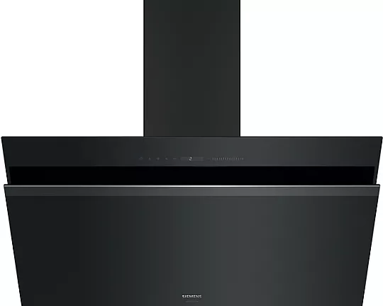 iQ700, Wandesse, 90 cm, Klarglas schwarz bedruckt - LC91KWW62S