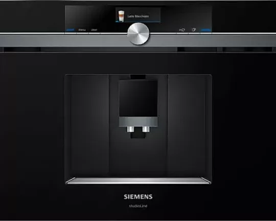 Siemens iQ700, Einbau-Kaffeevollautomat, Schwarz - CT836LEB6