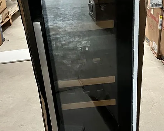 Einbau-Weinkühlschrank in schwarz mit ED-Griff - AV18CDZ