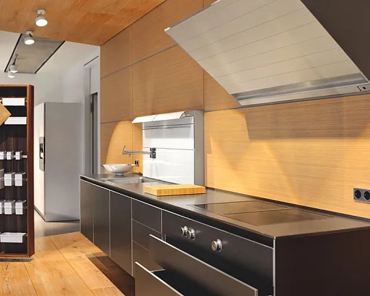 Küche wandhängend Aluminium sand - b3