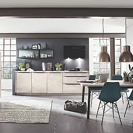 022203        Exklusive Küche 7.700,--€ / XL-Höhe, Color-Concept, zwei Zeilen