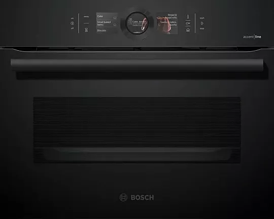 Bosch Einbau-Kompaktdampfbackofen CSG856RC7 60 x 45 cm Carbon black - Bosch CSG856RC7
