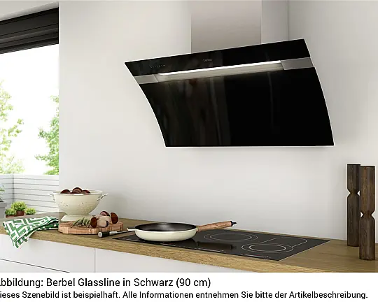 Berbel Schräghaube Glasline 2 BKH 90 GL-2 - BKH 90 GL-2 E01