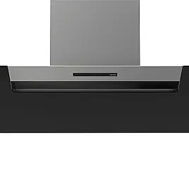 Berbel Dunstabzugshuabe Kopffrei Schwarz 90cm