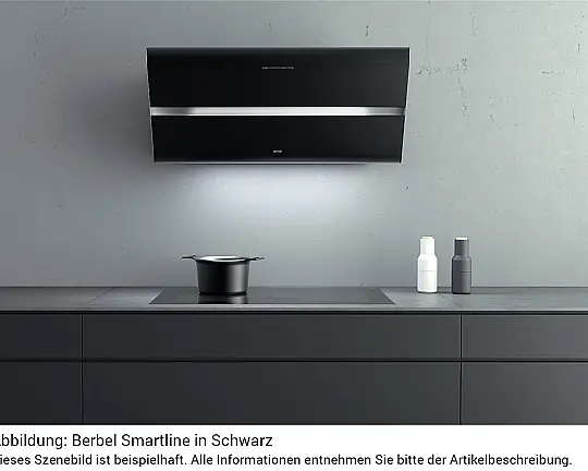 Berbel BKH 90 ST mattschwarz Original verpackt, 5 Jahre Garantie berbel Smartline - BKH90ST 1040010