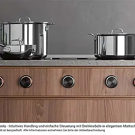 Berbel  Kochfeldknebel Mattschwarz