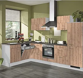 Neue Pino L- Einbauküche nur 2 Wochen Lieferzeit Küche 228 mit Geräten