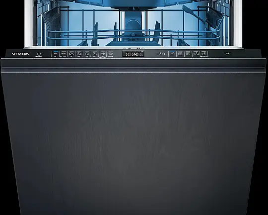 Siemens iQ500, Vollintegrierter Geschirrspüler, 60 cm, XXL, varioScharnier für besondere Einbausituationen SX95EX12CE (Ausstellungsstück) - SX95EX12CE