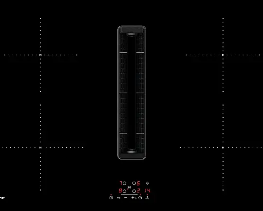 Neff N 50, Induktionskochfeld mit Dunst Abzug, 80 cm, rahmenlos aufliegend T48CB1AX2 (Ausstellungsstück) - T48CB1AX2