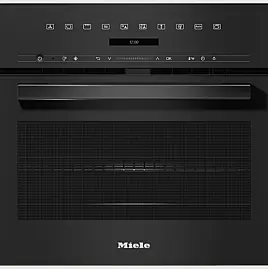 Miele Backofen mit Mikrowelle H 7240 BM Obsidianschwarz