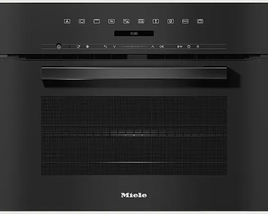 Miele Backofen mit Mikrowelle H 7240 BM Obsidianschwarz - H 7240 BM