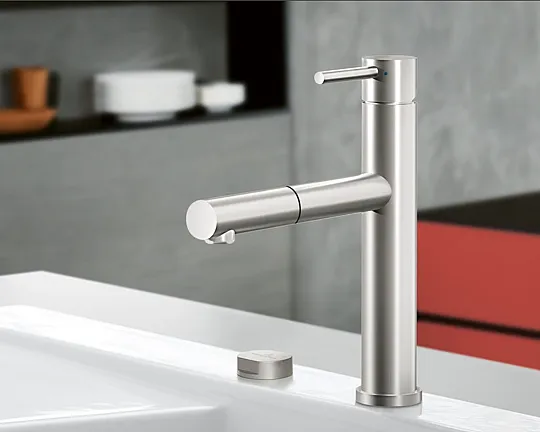 Como Sky Shower Küchenarmatur, Edelstahl massiv - 927900LC