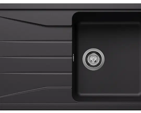 Einbauspüle SONA 5 S Silgranit schwarz - 525972