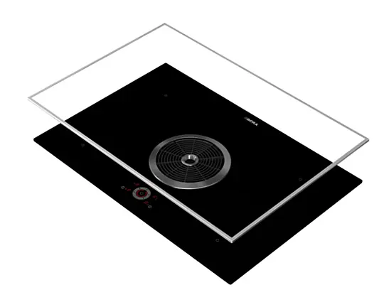 BORA BKR830 Kochfeldrahmen Edelstahl gebürstet - BKR830-000