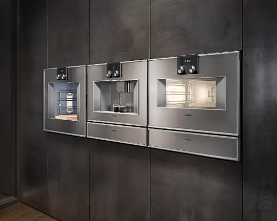 Premium Einbaugerät mit professioneller Dampfgar-Technologie und edlem Design - BS470112