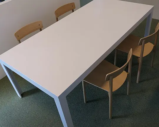 BULTHAUP C2 Tisch Laminat alpinweiß - C2 Tisch