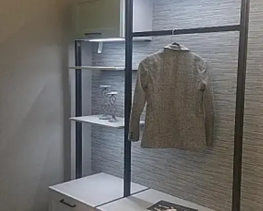 Garderobe im Landhausstil - | Cascada | Steingrau | Schilf