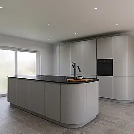 Neue Designer-Luxusküche mit Premium-Ausstattung & Bosch Einbaugeräten