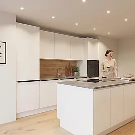 Exklusive neue Küche mit Premium-Ausstattung & Bosch Einbaugeräten