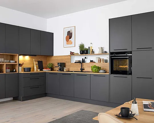 Top moderne Interliving Einbauküche mit Homeoffice-Lösung - Serie 3070