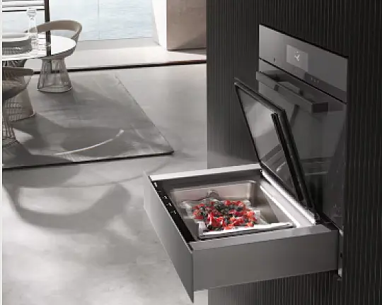 Luxus Küchentechnik in Schwarz - EVS7010OBSW
