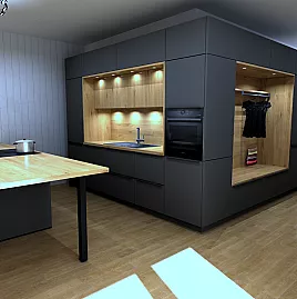 Küchen- und Wohnkonzept von Häcker mit Flurelementen Concept 130