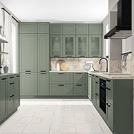 N873  HAMPTON Selection  Echtholz lackiert, Rahmen 86mm