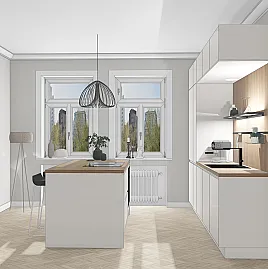 T186 AURA-GL Sandgrau Schichtstoff