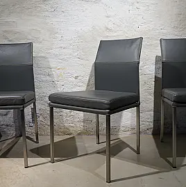 Echtleder Esszimmer Stuhl Texas