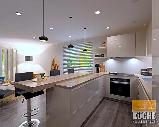 GL Crema-magnolie Hochglanzlack - FARO