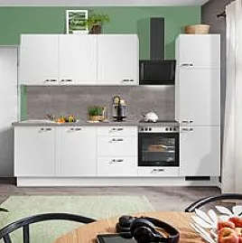 Neue Pino Küche mit Bosch Geräten nur 2 Wochen Lieferzeit Küchenzeile 167 Weiß 730
