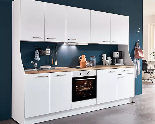 Büro Single Küche - Nobilia Elements KSET-E10