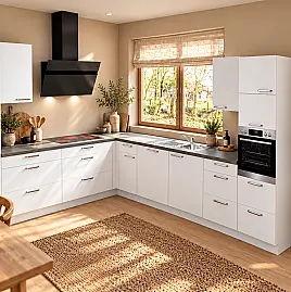 L-Küche 305x345 - Neu&OVP - mit viel Stauraum!