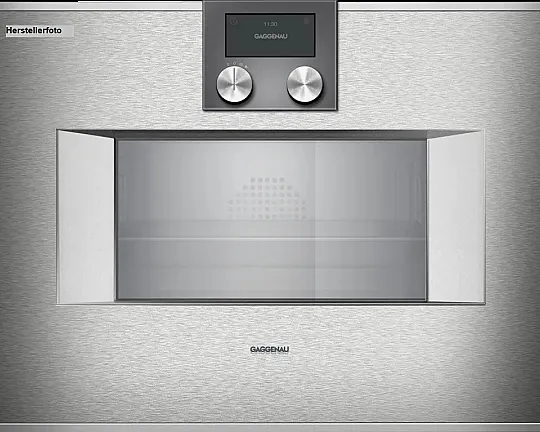 Gaggenau Dampfbackofen, Serie 400 - BS450111 Dampfbackofen Rechtsanschlag