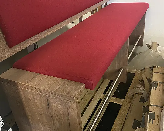 schicke Sitzbank in Bartresenhöhe - Bar-Bank Mod.: Bozen