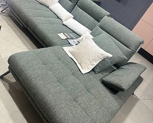 schöne Polstergarnitur mit motorischer Relaxfunktion - POCO Brixton