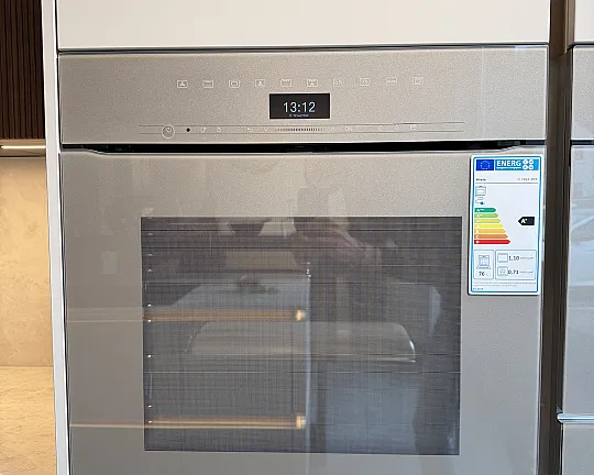 Backofen mit Pyrolyse und Klimagaren Pearlbeige - H 7464 BPX