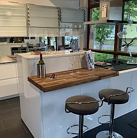 Traumhafte, grifflose Marqise® Atelier Ausstellungsküche