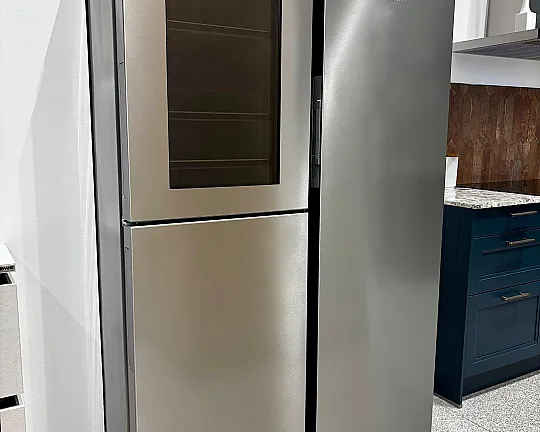 Miele Side-by-Side Kombination, Stand Kühlschrank; Kühlschrank mit PerfectFresh pro, Wein und Gefrier Kombination mit IceMaker - KWNS28462Eed/cs + KS28463Ded/cs