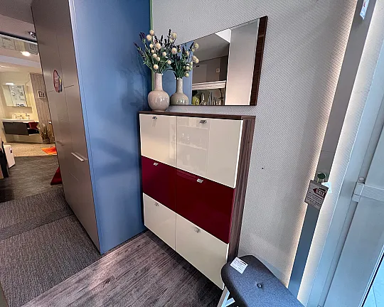 Schuhschrank u. Spiegel Wittenbreder "UNA" - Una