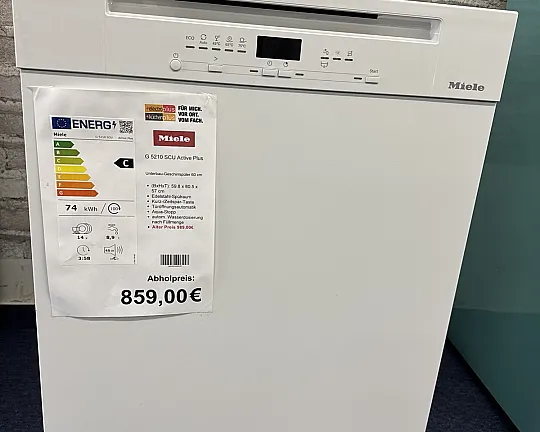 Miele Geschirrspüler – stark reduziert! - G 5210 SCU Active Plus