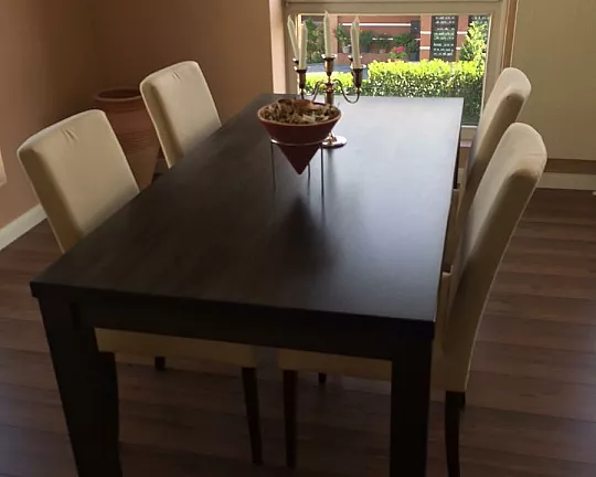 Tischegruppe - Spahn Stühle mit Tisch
