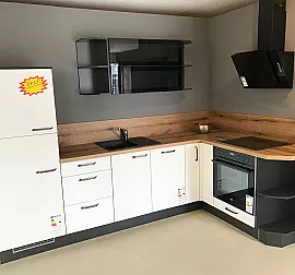 Neue Pino Ausstellungsküche Einbauküche PN 225 Küche sofort verfügbar