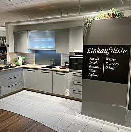 Laser Billant Lacklaminat Hochglanz in Perlgrau