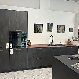 Stahl dunkel ultramatt -- schick geht auch mit Griff!