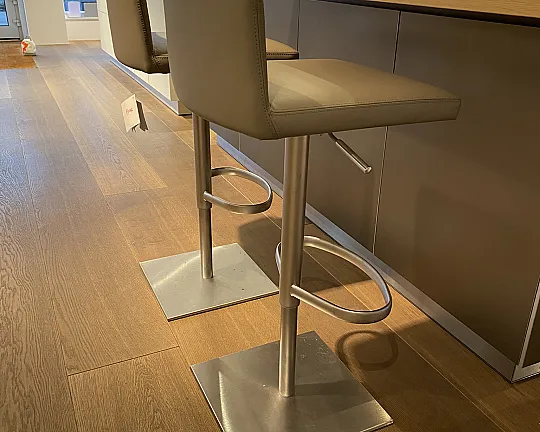 FRAG 2x Barhocker Leder höhenverstellbar - Bella GP