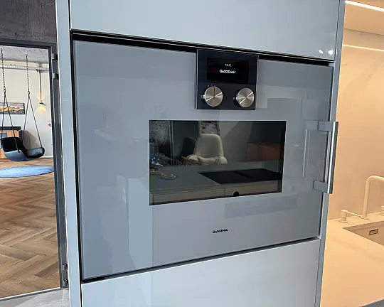 Mikrowellen-Backofen Serie 200 in Silber mit Linksanschlag - BMP251130