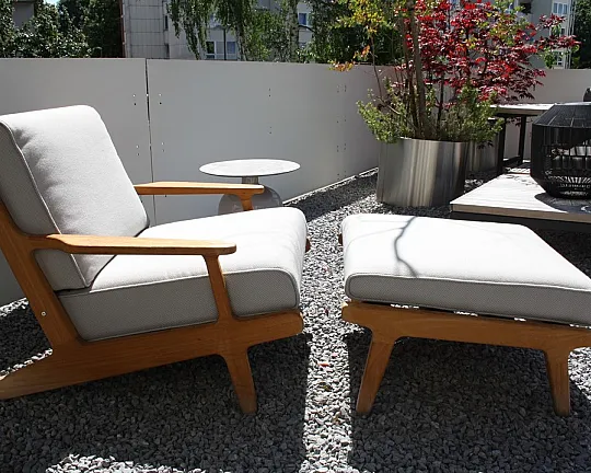 GLOSTER - Outdoor Lounge; beige, sandfarben, holzfarben - Bay Lounge